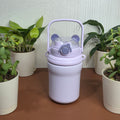 850ml Cute Bear Ear Kids Insulated Bottle with Handle