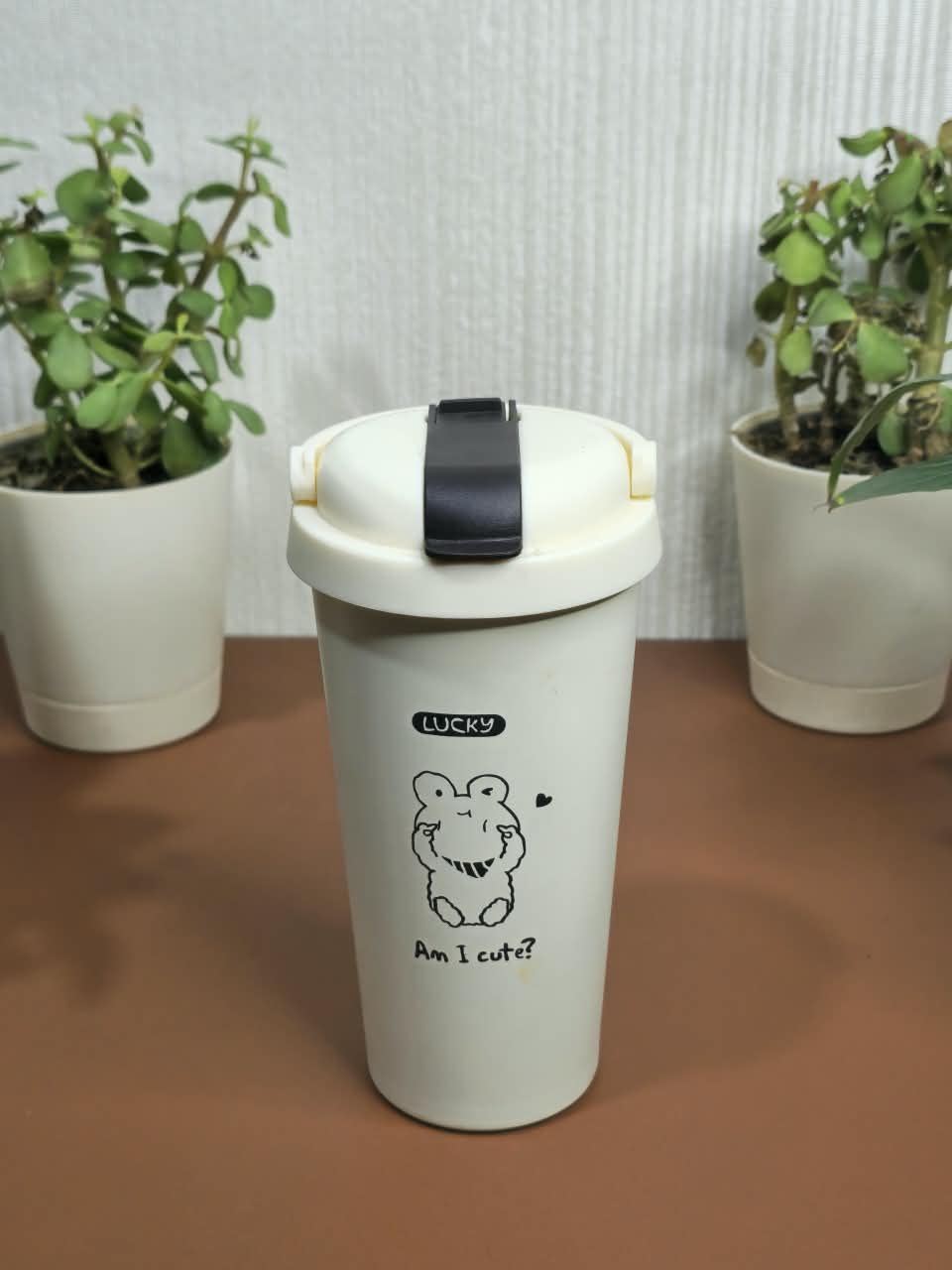 500ml Insulated Coffee Tumbler with Carry Handle