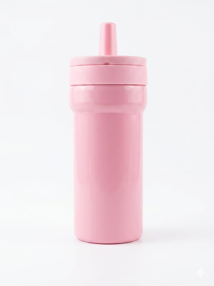 900ml insulated straw bottle