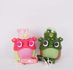 600ml kids 3D cartoon insulated bottle with strap