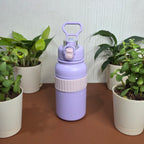 800ml sports insulated bottle with carry handle