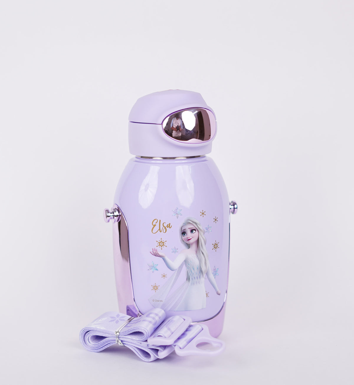 450ml kids character insulated bottle with shoulder strap