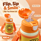 400ml kids duckling insulated bottle
