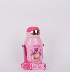 450ml kids character insulated bottle with shoulder strap