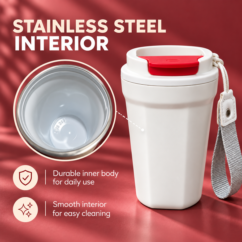 500ml insulated coffee mug lifestyle