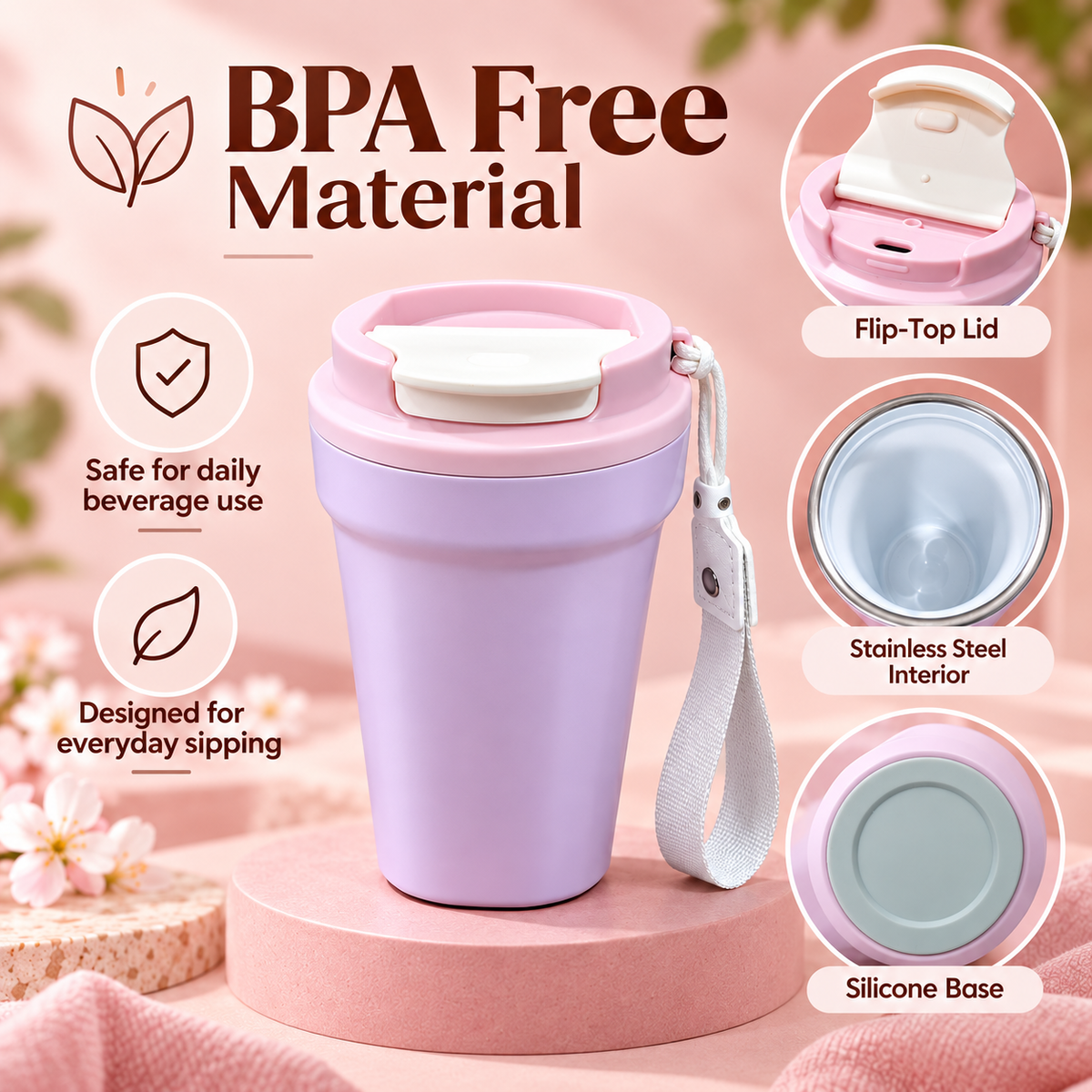 500ml insulated coffee mug lifestyle