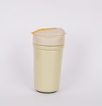 450ml silicone grip coffee tumbler with straw lid