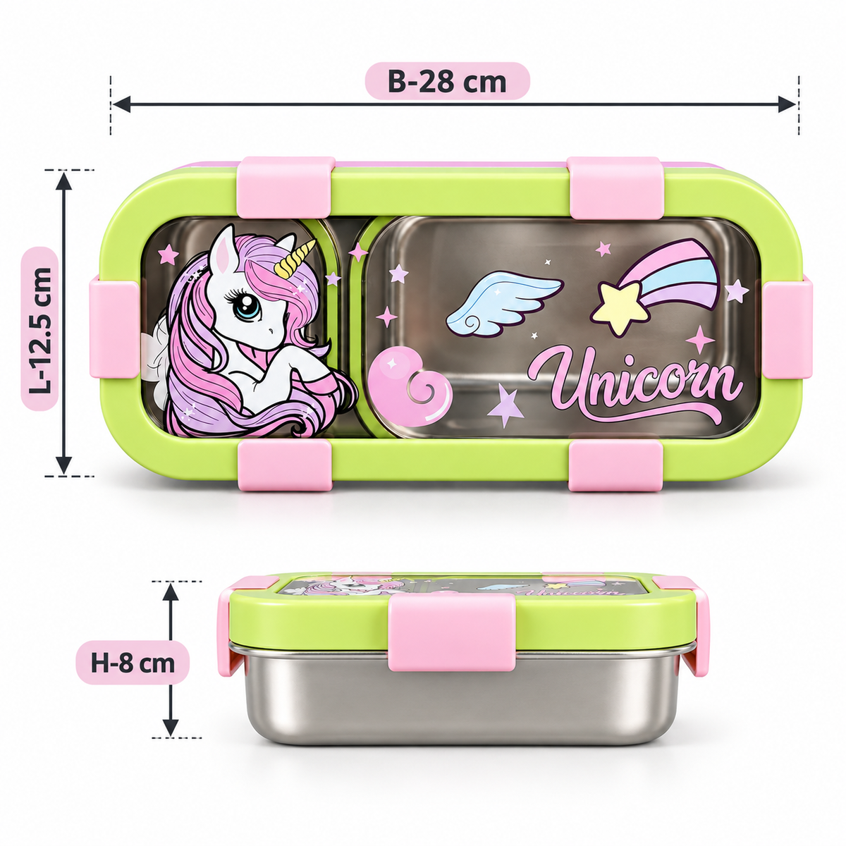 Lunch box dimensions