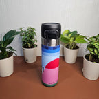 800ml printed stainless steel vacuum flask