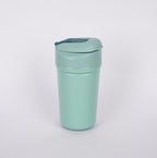 450ml silicone grip coffee tumbler with straw lid
