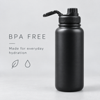 1000ml insulated bottle, BPA-free
