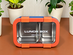 800ml stainless steel divided lunch box